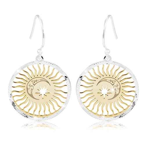 Set de Bijuterii Astral din Argint 925 - Colier și Cercei [1]