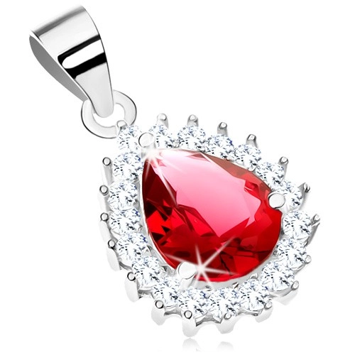 Set Elegant de Bijuterii "Lacrima de Rubin" [1]