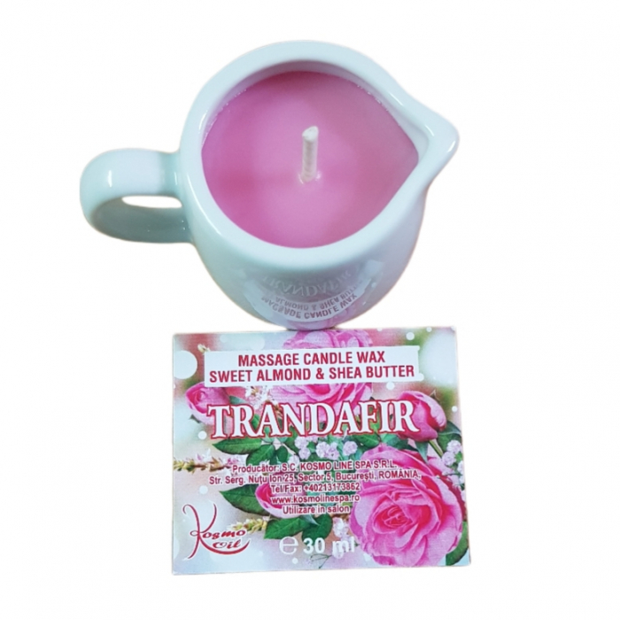 Massage candle wax trandafir [3]