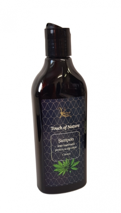 Touch of Nature - Sampon antimatreata pentru scalp iritat cu canepa 350 ml [2]