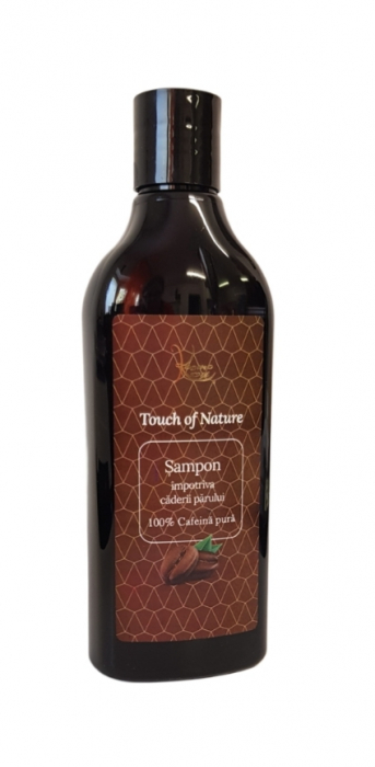 Touch of Nature - Sampon impotriva caderii parului 100% cafeina pura 350 ml [2]