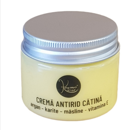 FACIAL - Crema antirid cu catina argan karite masline vitamina E