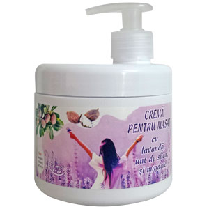 CREME DE MASAJ - Crema pentru masaj cu lavanda Kosmo Oil