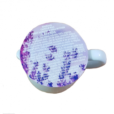 Massage candle wax lavanda [2]