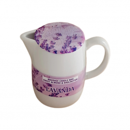 LUMANARI - ULEI CALD - Massage candle wax lavanda