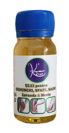 TERAPEUTIC - Ulei pentru dureri de genunchi, spate, maini TRAVEL 50 ml