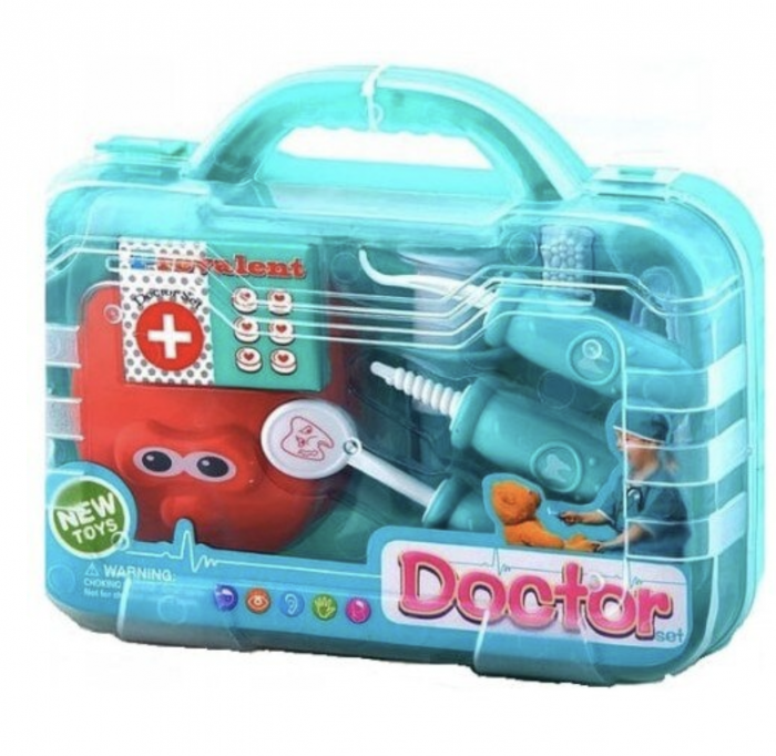 Trusa Medic Dentist pentru Copii - Joc de Rol Interactiv cu Accesorii [2]