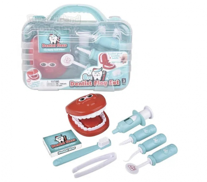 Trusa Medic Dentist pentru Copii - Joc de Rol Interactiv cu Accesorii [8]
