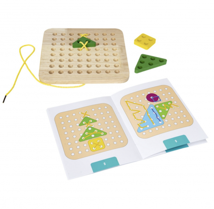 Joc de Montessori de snuruit forme geometrice [2]