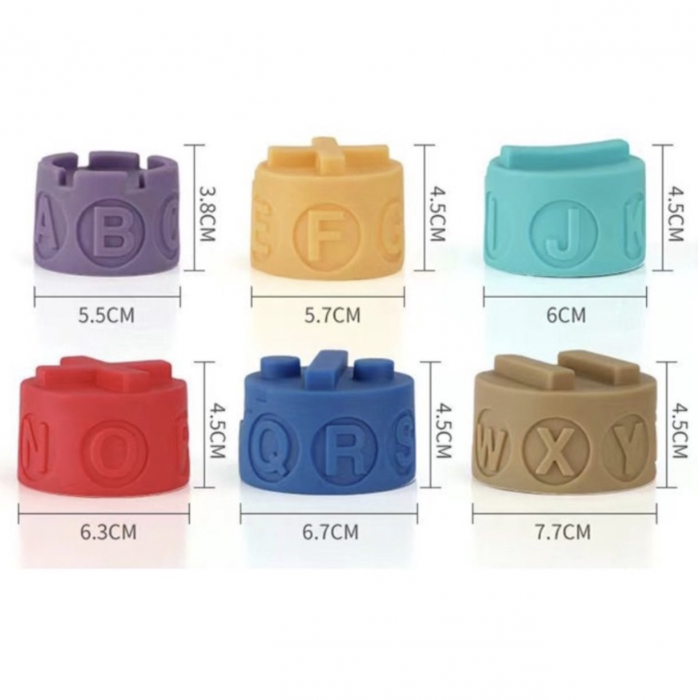 Turn din Cuburi Silicon pentru Bebelusi – cu Ratusca si Design Castel [5]