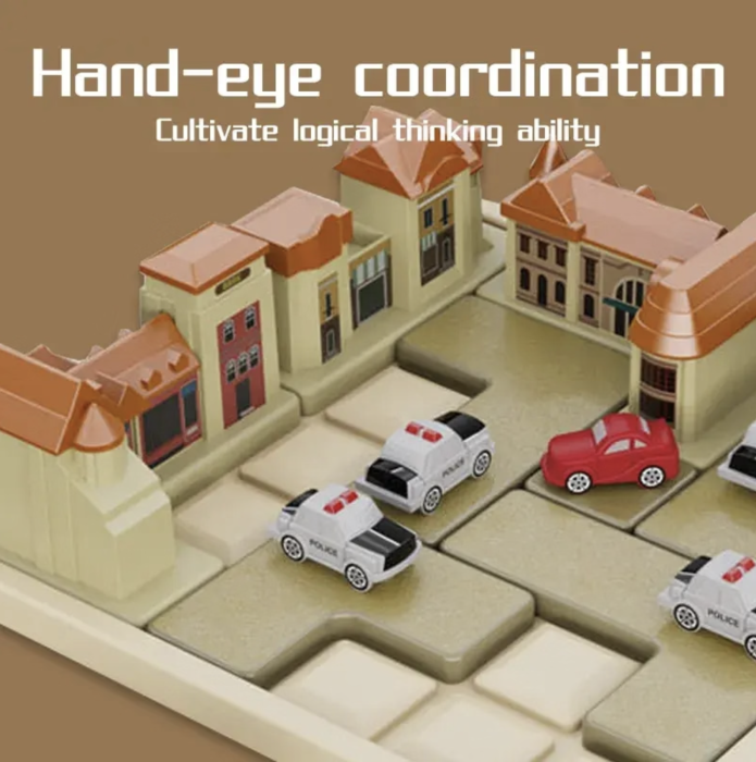 Joc de logica Ajuta politistul sa prinda hotul cu masini si 40 provocari [5]