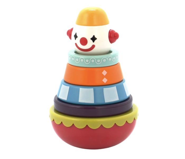 Jucarie corpuri de stivuit Clovn – set inele educationale Hopa-Mitica [2]