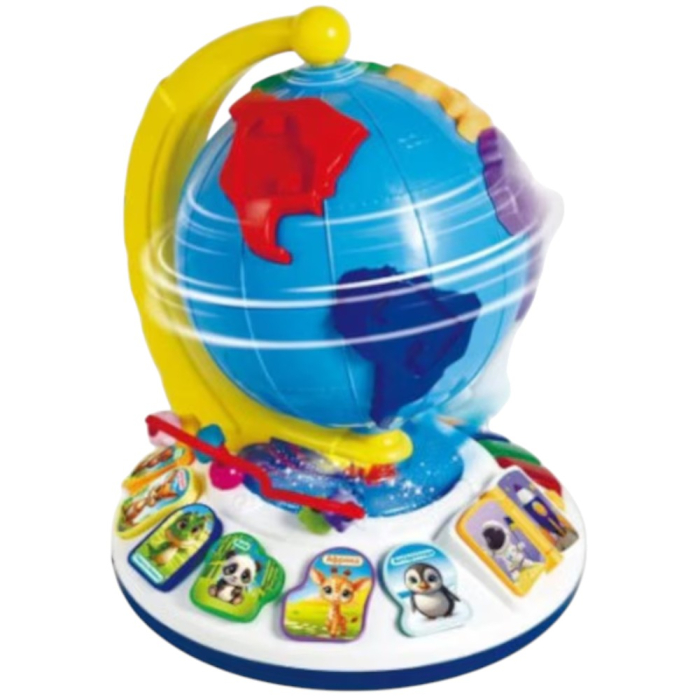 Jucarie interactiva Globul Pamantesc cu sunete, lumini, puzzle si pian educativ [2]