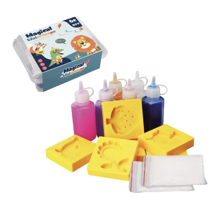 Set creativ DIY figurine 3D in apa ,   Magic Water