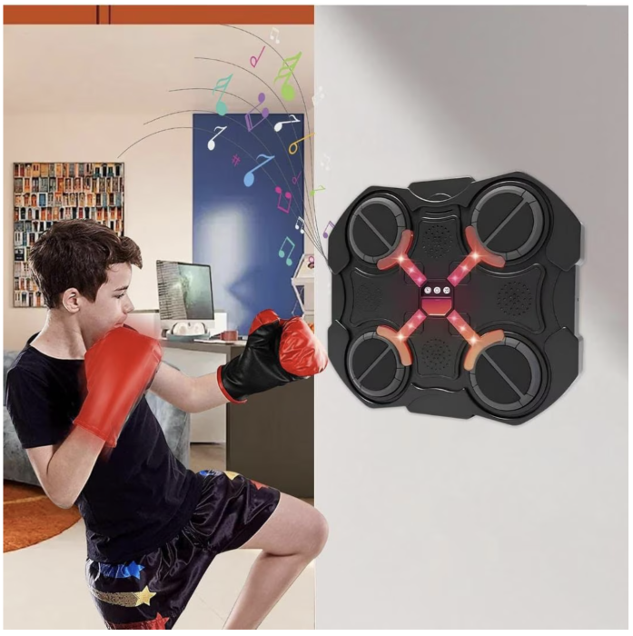 Aparat de box inteligent cu ecran LED tactil, cu sunete pentru antrenament [3]