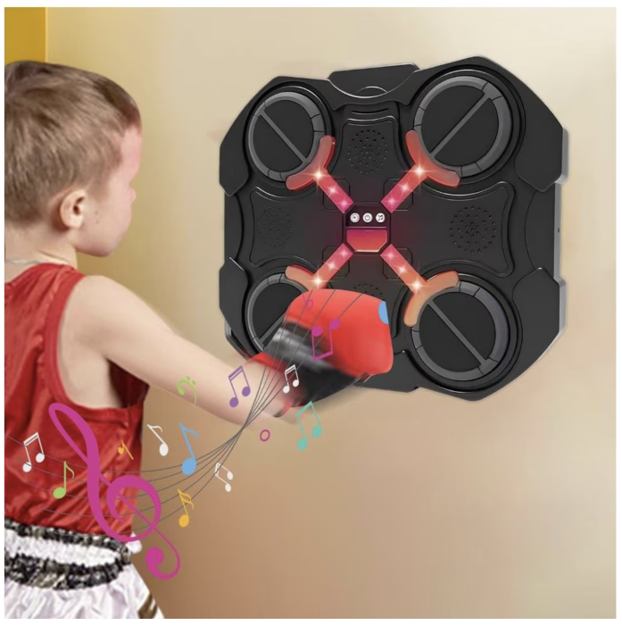 Aparat de box inteligent cu ecran LED tactil, cu sunete pentru antrenament [4]