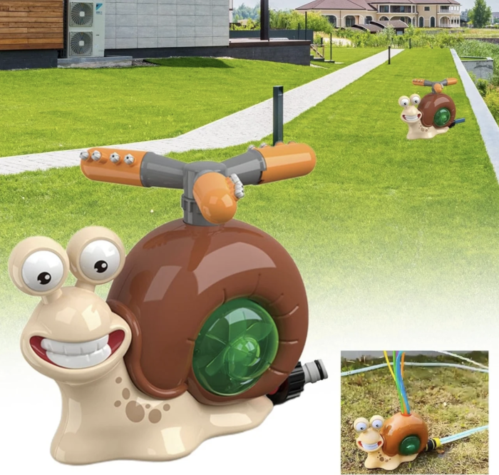 Jucarie de exterior Melc aspersor cu stropire si cap rotativ [5]