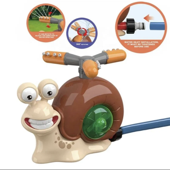 Jucarie de exterior Melc aspersor cu stropire si cap rotativ [7]