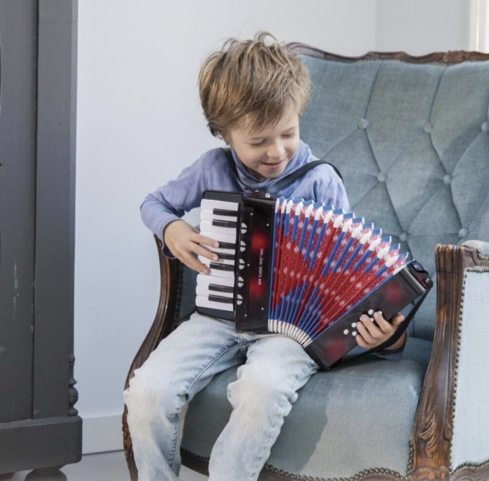 Acordeon muzical cu clape [4]