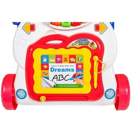 Antemergator 2 in 1 cu activitati, pian si tablita de scris [6]