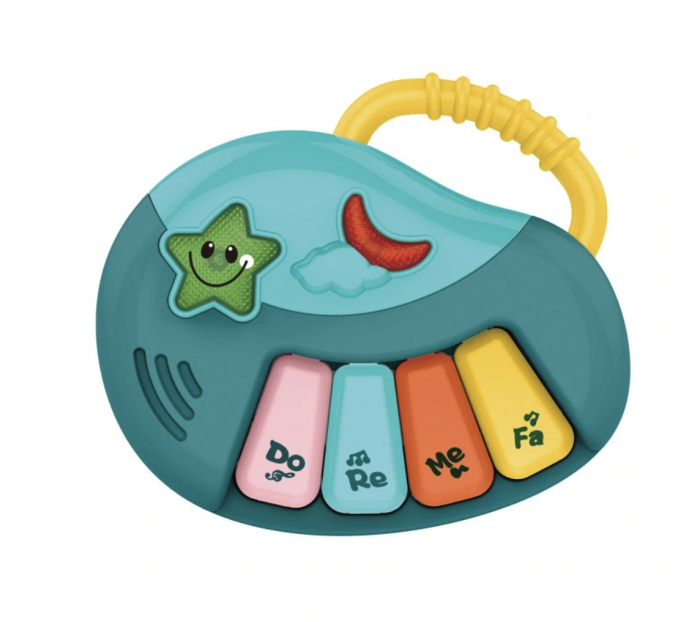 Antemergator interactiv cu activitati, pian si tablita de scris [5]