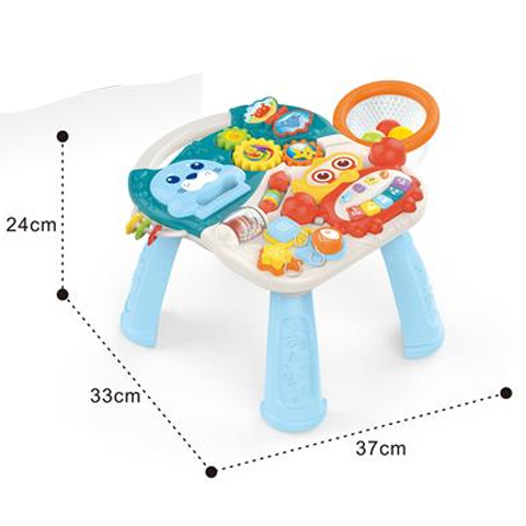 Antemergator si masuta de activitati bebelusi, Foca si Bufnita, verde [5]