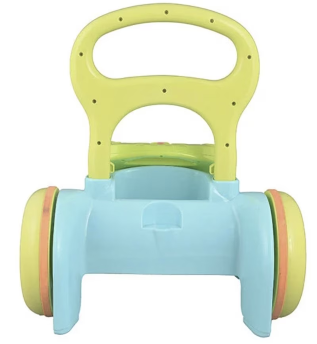 Antepremergator educational 2in1 Baby Walker Bleu, cu panou detasabil si lumini [12]