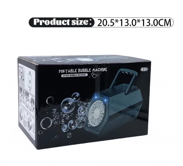 Aparat de baloane automat cu 20 orificii si lumini LED, negru [4]