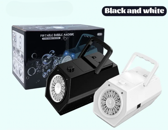 Aparat de baloane automat cu 20 orificii si lumini LED, negru [8]