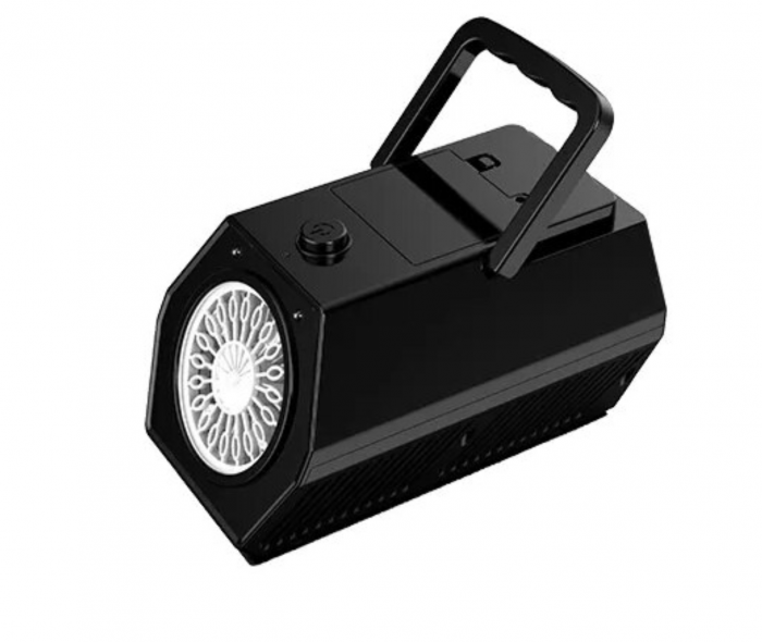 Aparat de baloane automat cu 20 orificii si lumini LED, negru [2]