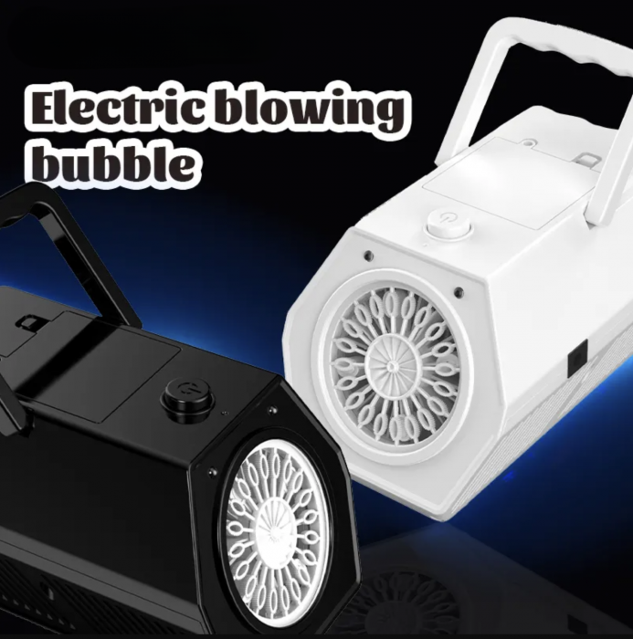 Aparat de baloane automat cu 20 orificii si lumini LED, negru [9]