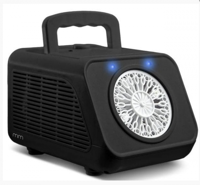 Aparat de baloane automat cu 20 orificii si lumini LED, negru [11]