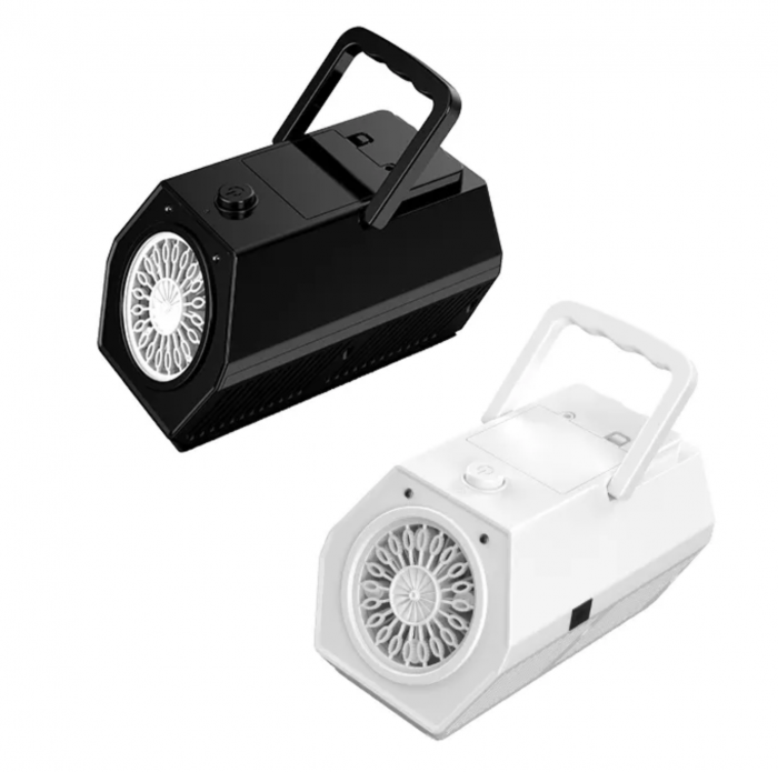 Aparat de baloane automat cu 20 orificii si lumini LED, negru [10]