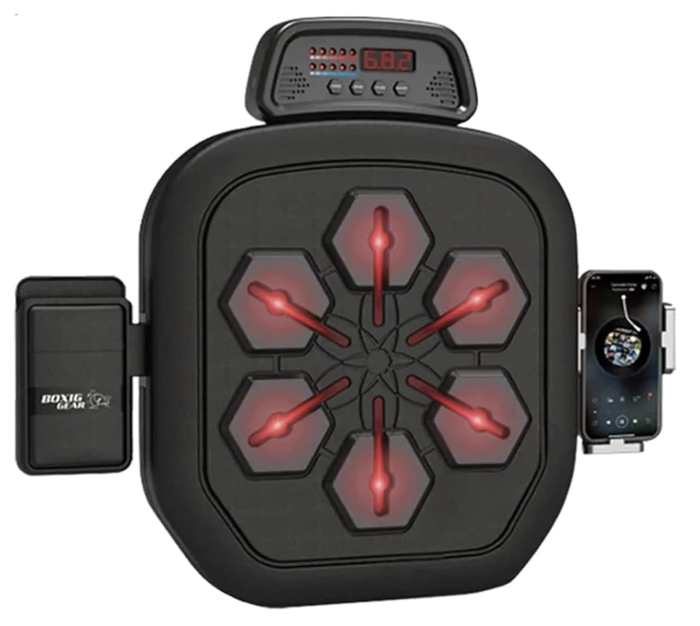 Music Boxing Machine cu Manusa, Aparat Box Inteligent cu Muzica, Montare pe Perete [2]