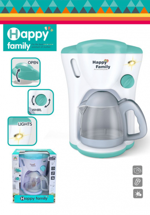 Aparat de cafea sau ceai pentru copii, alb-verde [12]