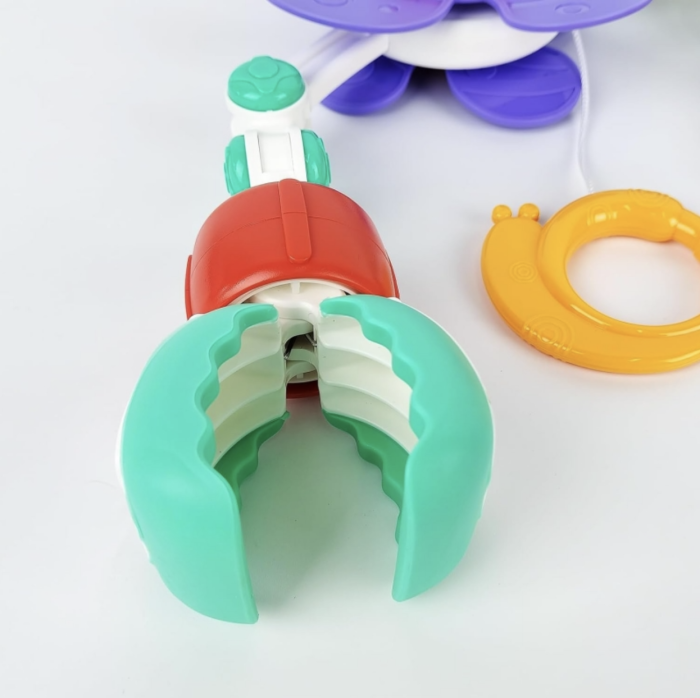 Arcada jucarii pentru patut sau carucior, cu zornaitoare si functii multiple, 48 cm [6]