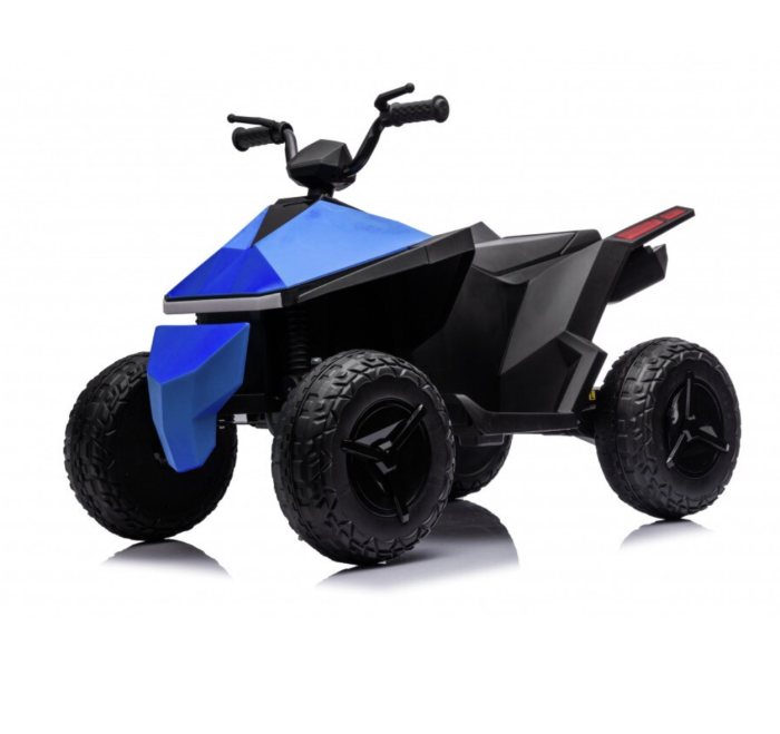 ATV electric pentru copii DLS-X8, cu lumini LED, muzica si Bluetooth, albastru [2]