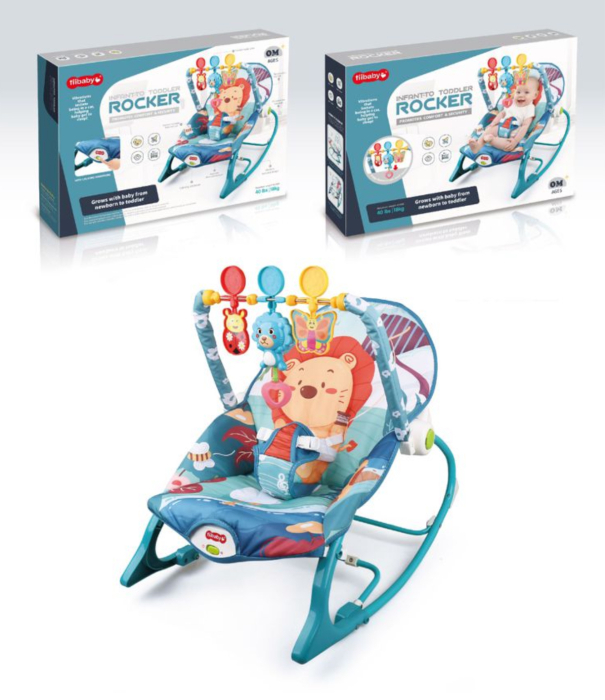 Balansoar Electric Rockers, cu muzica si jucarii – 0 luni+, max. 18 kg [2]