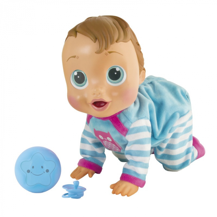 Bebelus de jucarie interactiv, bebe dennis, functii multiple