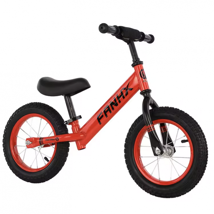 Bicicleta fara pedale pentru echilibru, 12 inch, scaun reglabil B08 Rosu