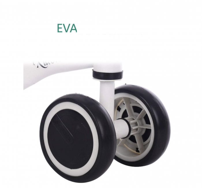 Bicicleta mini cu 4 roti, fara pedale, 1-3 ani, B04 Albastru [5]