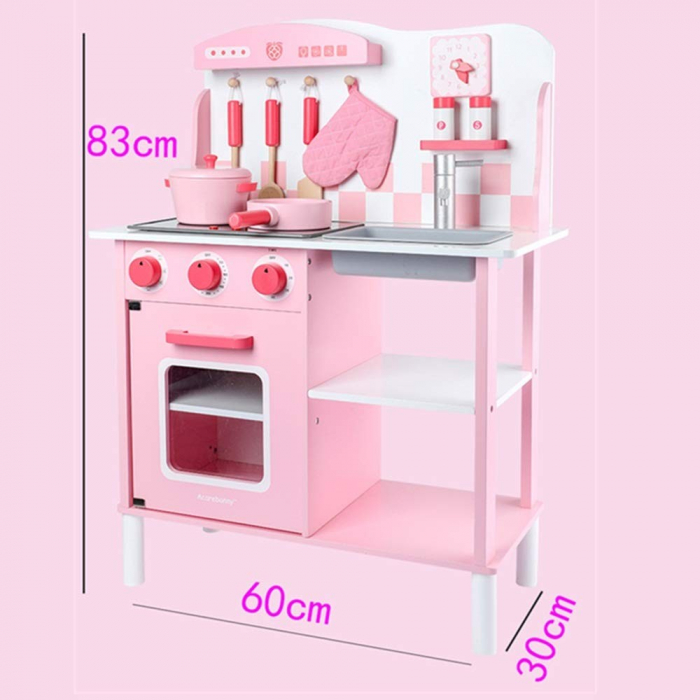 Bucatarie Jumbo din lemn - Pink Deluxe Kitchen [3]