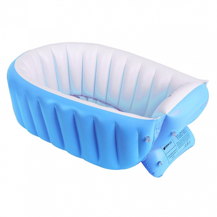Cadita gonflabila pentru baita bebelusului, Big Blue [4]
