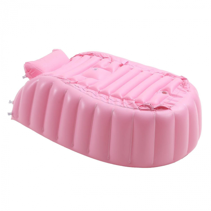 Cadita gonflabila pentru baita bebelusului, Big Pink [3]