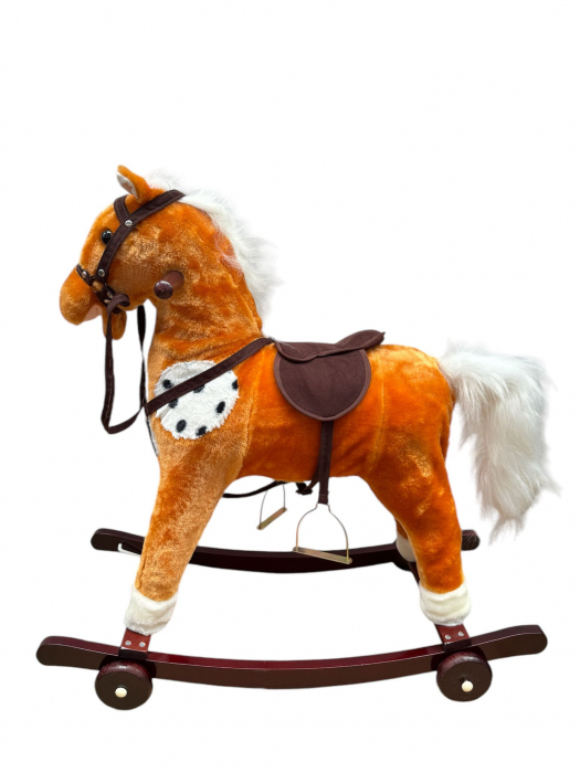 Calut balansoar din plus maro deschis mare [2]