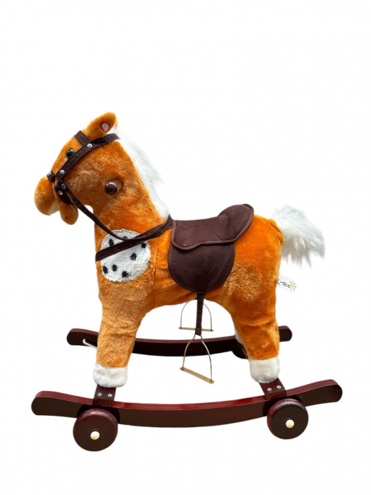 Calut balansoar din plus maro deschis mare [4]