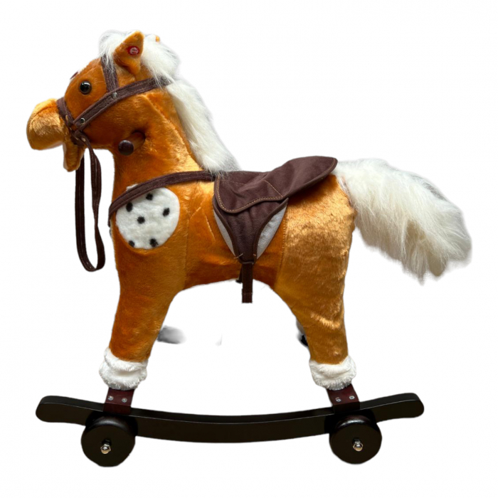 Calut balansoar din plus maro deschis mare [7]