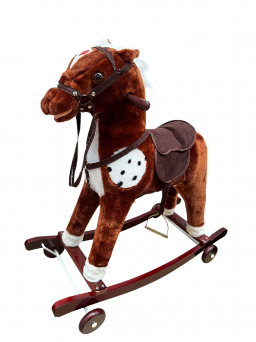 Calut balansoar din plus maro inchis mare [8]