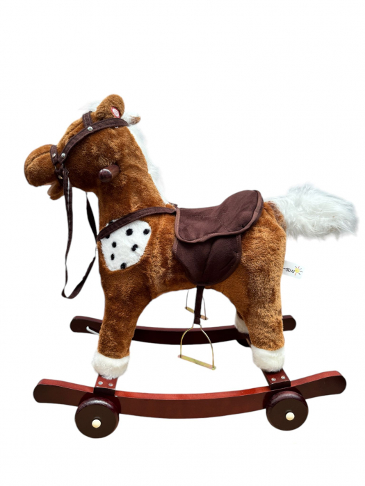 Calut balansoar din plus maro inchis mediu [12]