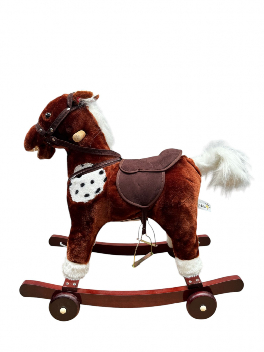 Calut balansoar din plus maro inchis mediu [11]